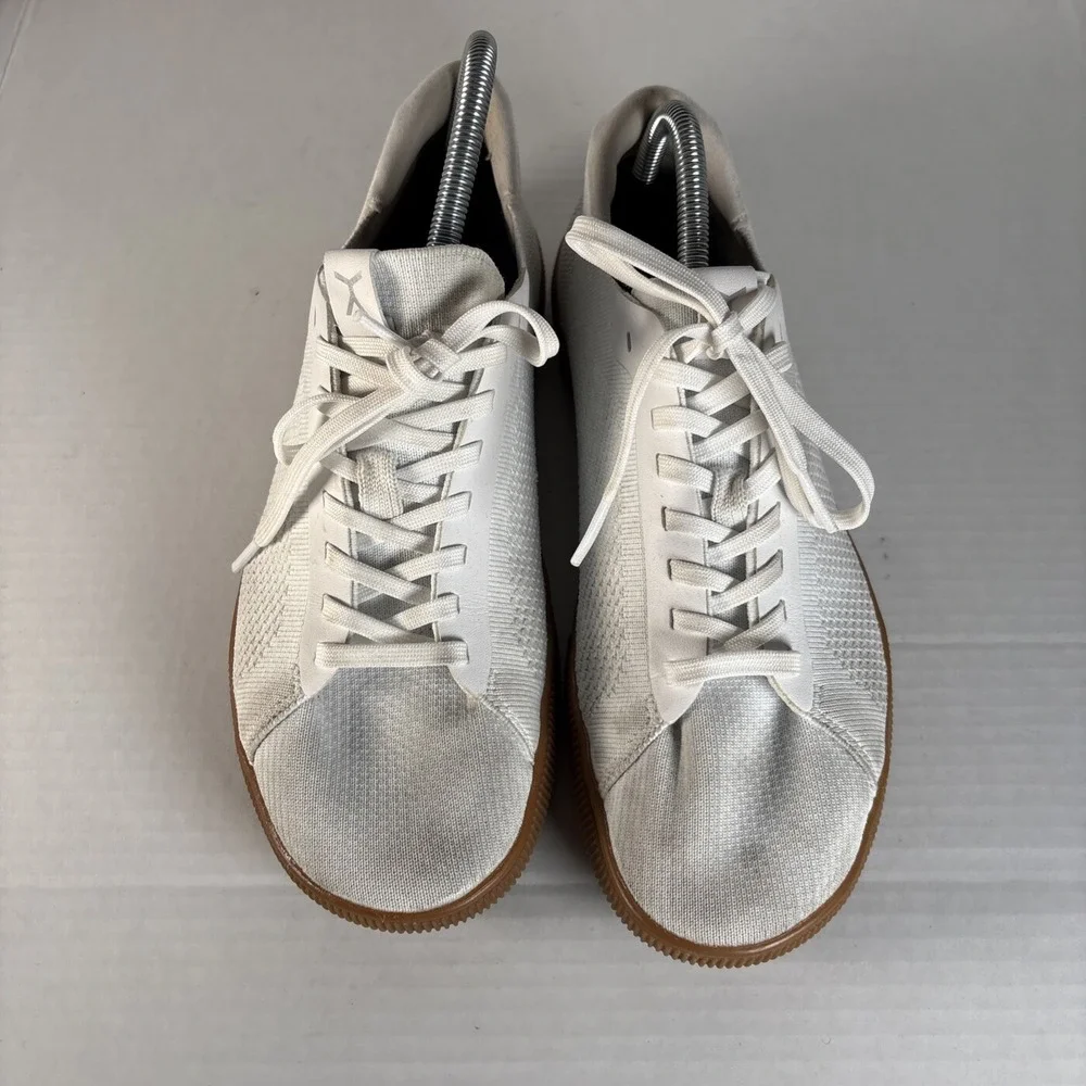 Flux Adapt Trainer Sneakers Mens Size 9 White Knit Comfort Athleisure Training